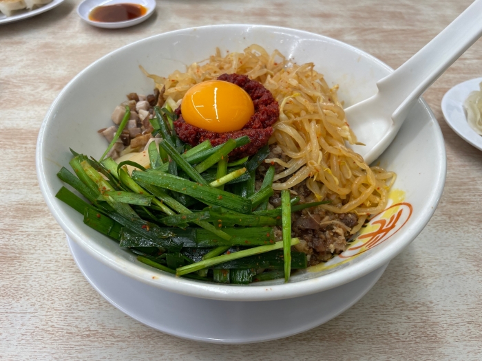 旨辛まぜそば(o^^o)